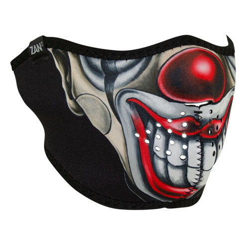ZAN Headgear Neoprene Half Mask Chicano Clown - product view