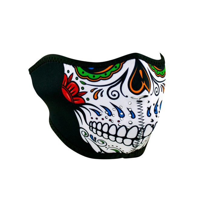 ZAN Headgear Neoprene Half Mask Muerte Skull