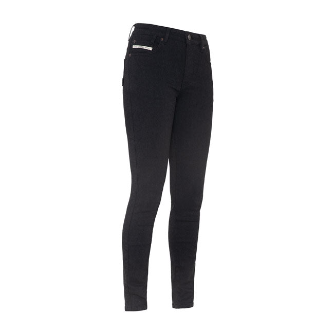 John Doe Ruby Ladies Jeans Black - FREE UK Shipping, FREE 365 Day Returns | Moto Central