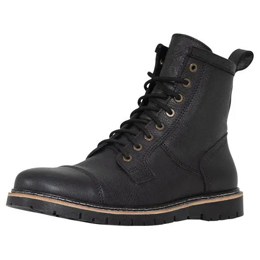 John Doe Rover Leather Boots Black – outer side view