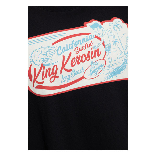 King Kerosin Calsurf T-Shirt Black