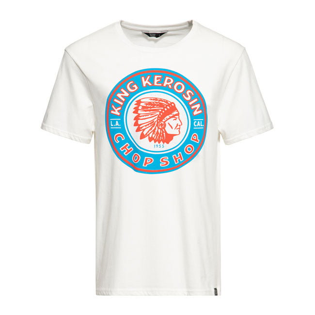 King Kerosin Chop Shop T-Shirt Off-White
