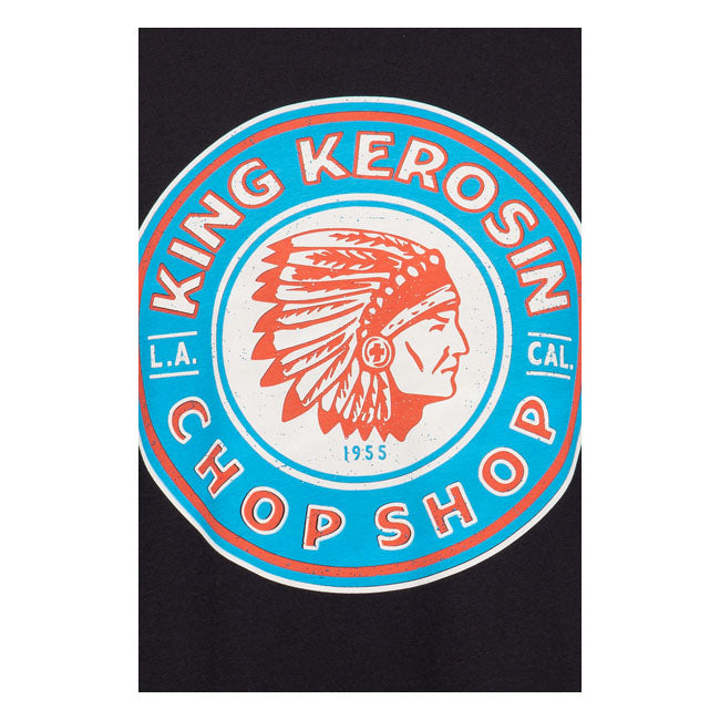 King Kerosin Chop Shop T-Shirt Black