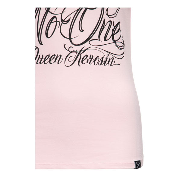 King Kerosin Queen Kerosin Trust No One Ladies T-Shirt Pink