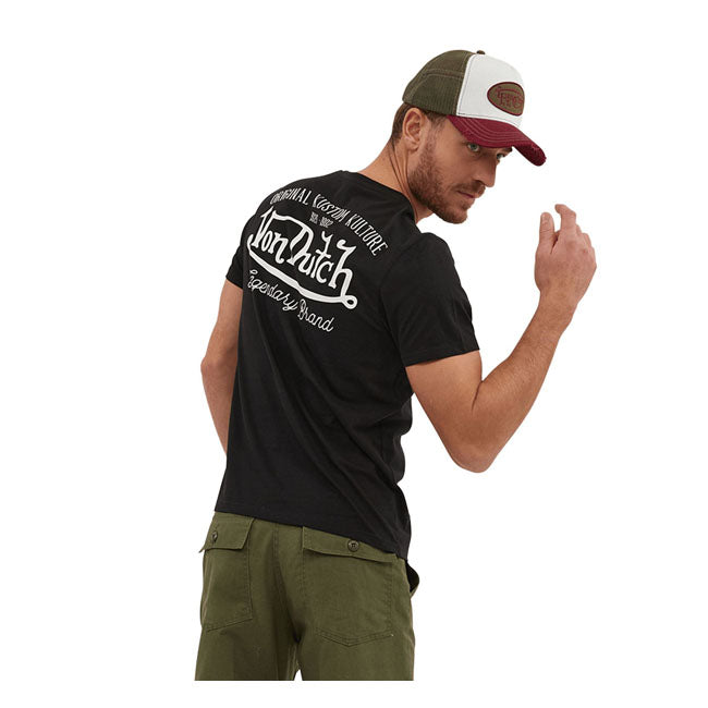 Von Dutch Eye T-Shirt Black