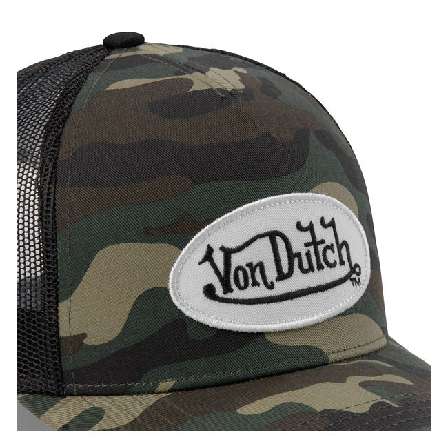 Von Dutch Logo Cap Camouflage