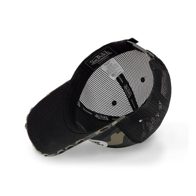Von Dutch Logo Cap Camouflage