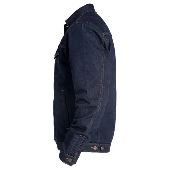 John Doe Maverick Jacket RAW Blue LE – left side view