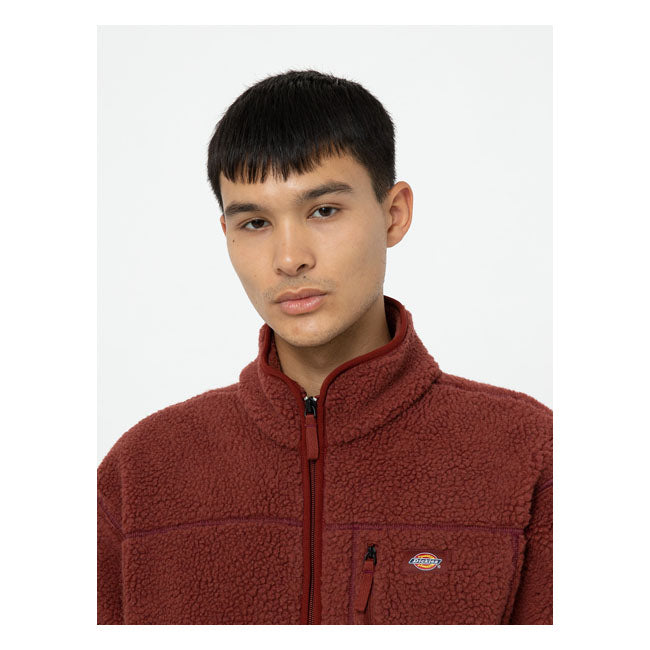 Dickies Mount Hope Fleece Fired Brick