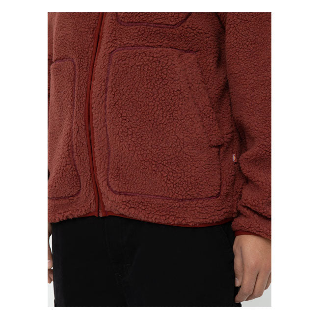 Dickies Mount Hope Fleece Fired Brick