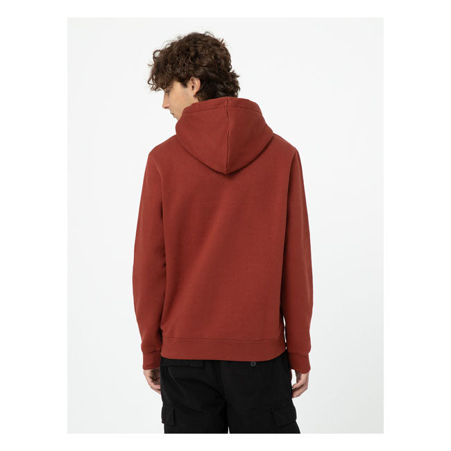 Dickies Icon Logo Hoodie Fired Brick