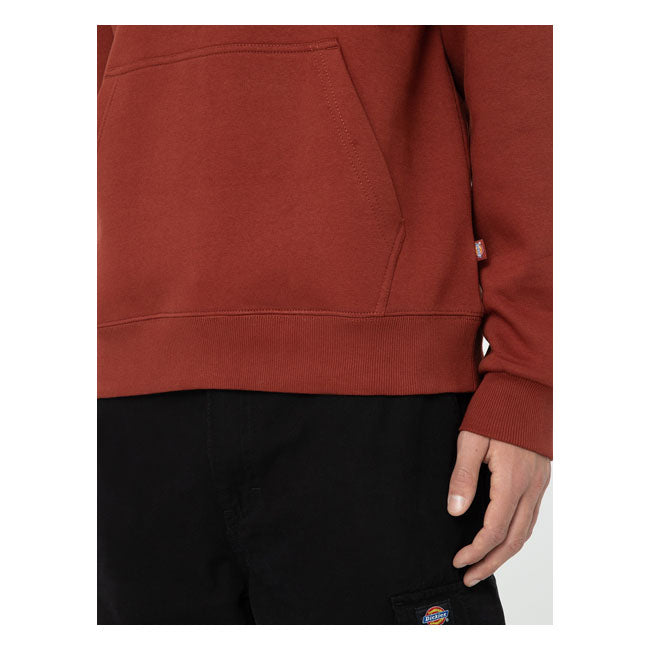 Dickies Icon Logo Hoodie Fired Brick