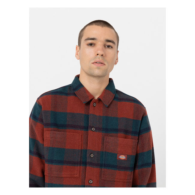 Dickies Coaling Shirt Check Dark