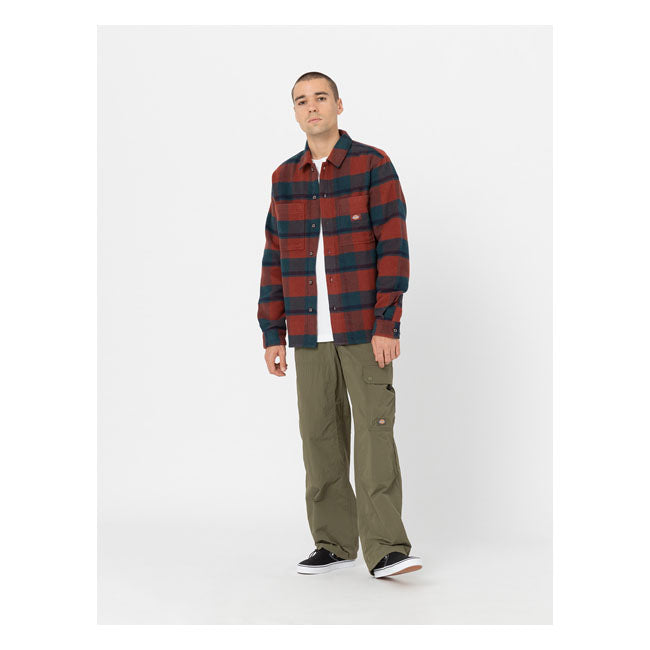 Dickies Coaling Shirt Check Dark