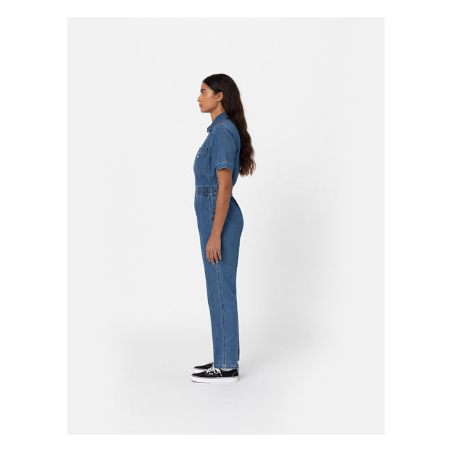 Dickies Houston Ladies Overall Classic Blue Ladies