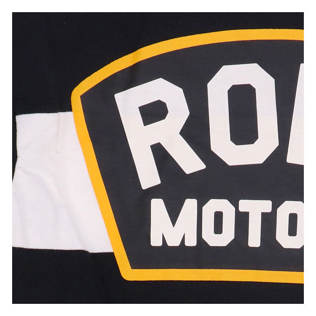 Roeg Shawn Stripe Sweatshirt Off-White / Black