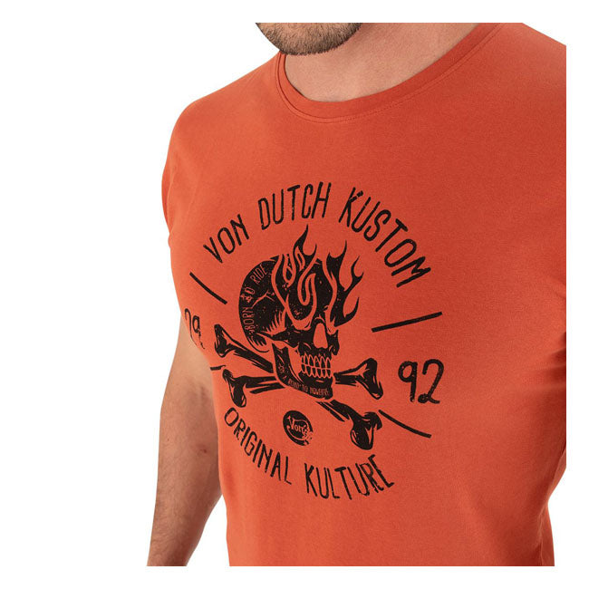 Von Dutch Load T-Shirt Orange