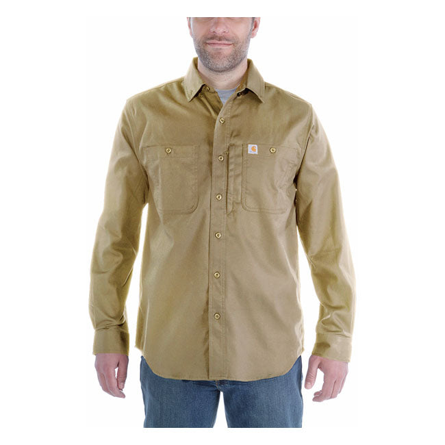 Carhartt Rugged Workshirt Dark Khaki