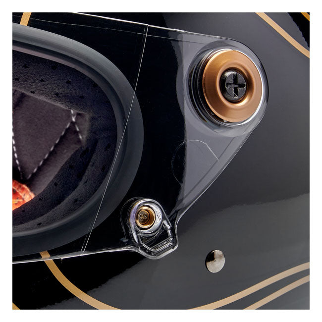 Biltwell Gringo S Gloss Black Flames