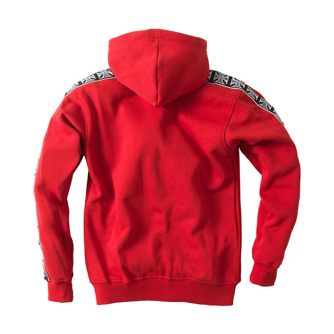 West Coast Choppers Taped Zip Hoodie Red