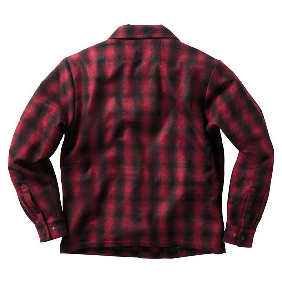 West Coast Choppers Wool Lined Plaidshirt Red / Black - alternate product view