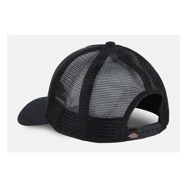 Dickies Hanston Trucker Cap Black  - FREE UK Shipping, FREE 365 Day Returns | Moto Central