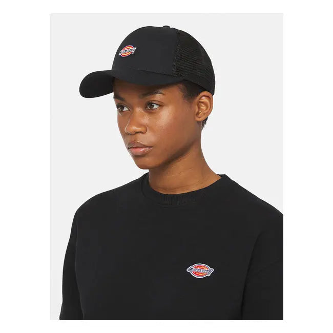 Dickies Hanston Trucker Cap Black  - FREE UK Shipping, FREE 365 Day Returns | Moto Central