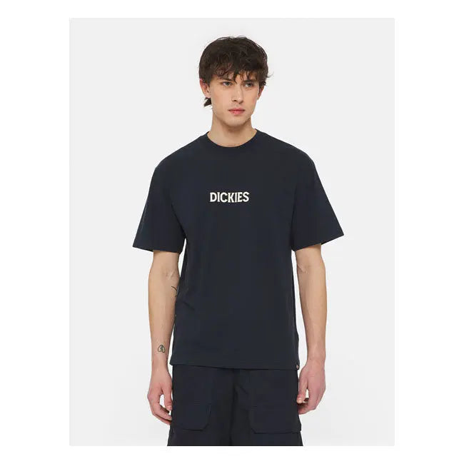 Dickies Patrick Springs T-Shirts Dark Navy  - FREE UK Shipping, FREE 365 Day Returns | Moto Central
