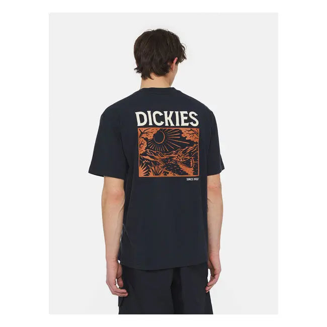 Dickies Patrick Springs T-Shirts Dark Navy  - FREE UK Shipping, FREE 365 Day Returns | Moto Central