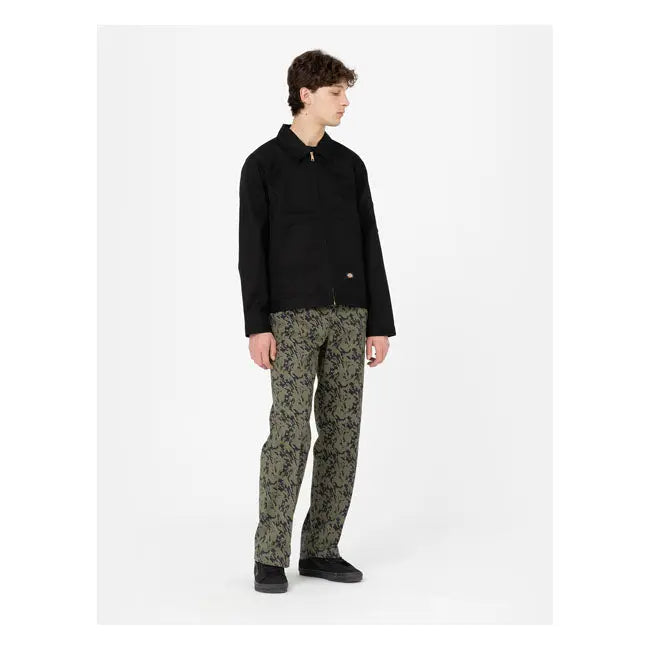 Dickies Unlined Eisenhower Jacket Black  - FREE UK Shipping, FREE 365 Day Returns | Moto Central