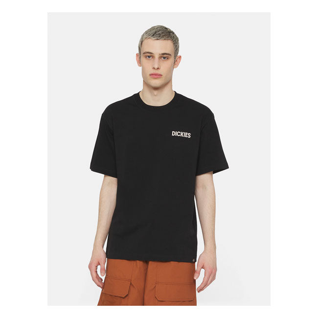 Dickies Beach T-Shirt Black - FREE UK Shipping, FREE 365 Day Returns | Moto Central
