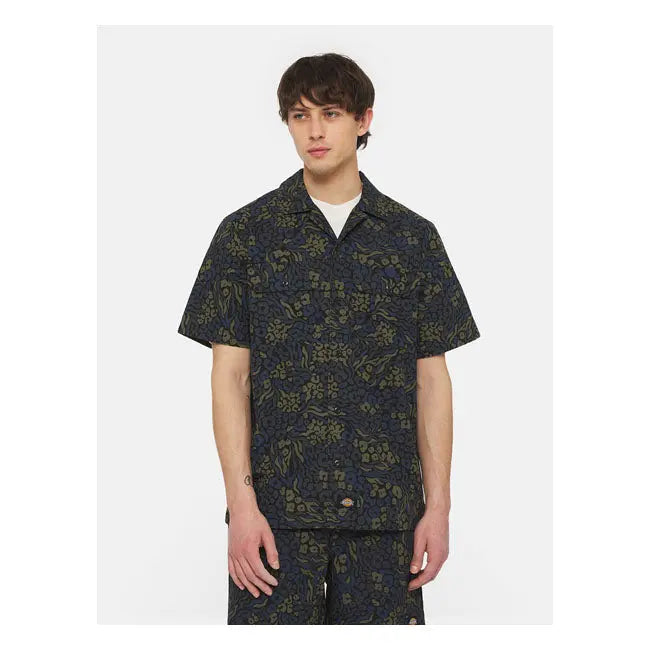 Dickies Saltville Shirt Black  - FREE UK Shipping, FREE 365 Day Returns | Moto Central