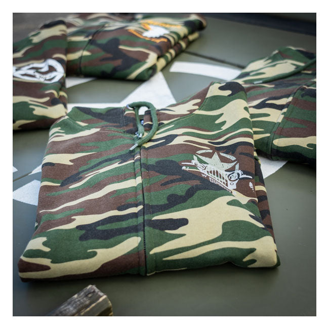Army Surplus Allie Star-Willy Jeep Hoodie Camo