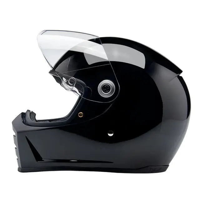 Biltwell Lane Splitter Gloss Black  - FREE UK Shipping, FREE 365 Day Returns | Moto Central