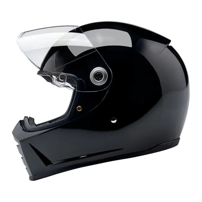 Biltwell Lane Splitter Gloss Black  - FREE UK Shipping, FREE 365 Day Returns | Moto Central