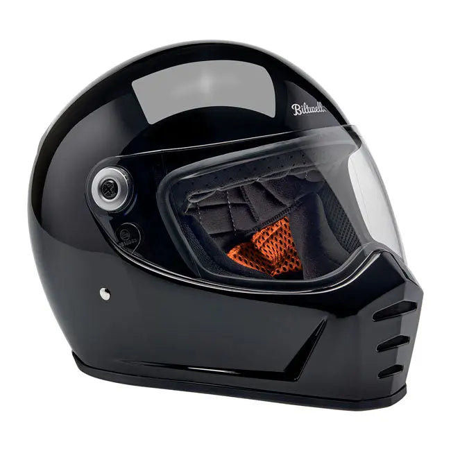 Biltwell Lane Splitter Gloss Black  - FREE UK Shipping, FREE 365 Day Returns | Moto Central