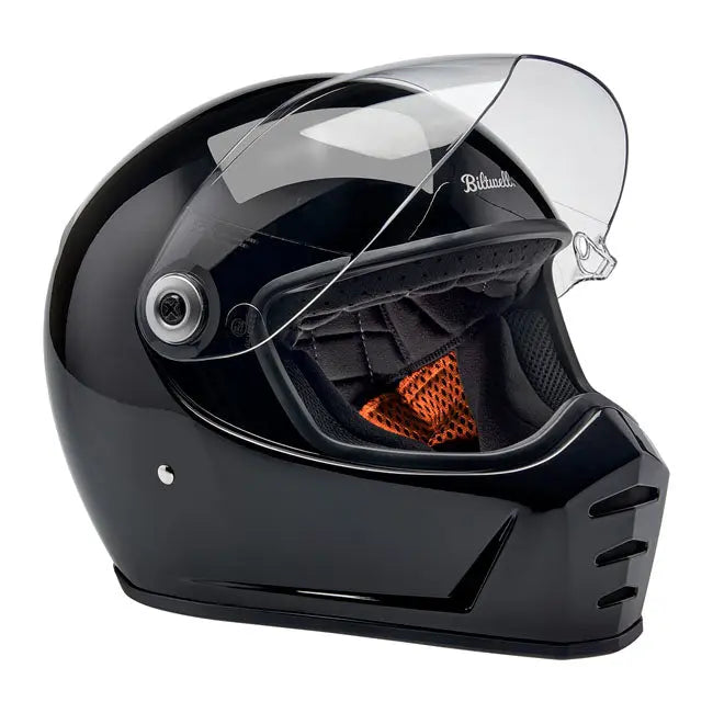 Biltwell Lane Splitter Gloss Black  - FREE UK Shipping, FREE 365 Day Returns | Moto Central