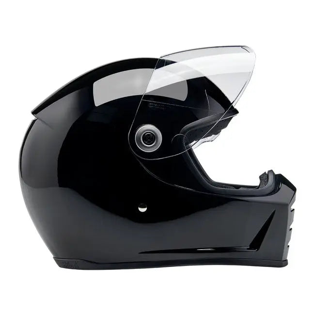 Biltwell Lane Splitter Gloss Black  - FREE UK Shipping, FREE 365 Day Returns | Moto Central
