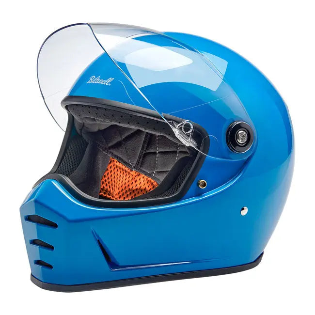 Biltwell Lane Splitter Tahoe Blue  - FREE UK Shipping, FREE 365 Day Returns | Moto Central
