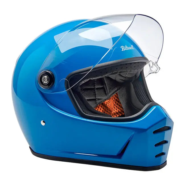 Biltwell Lane Splitter Tahoe Blue  - FREE UK Shipping, FREE 365 Day Returns | Moto Central