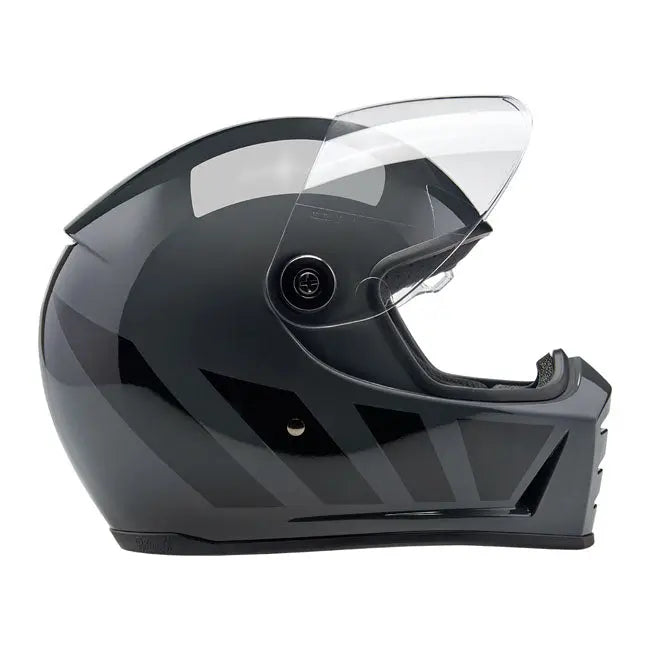 Biltwell Lane Splitter Grey Inertia  - FREE UK Shipping, FREE 365 Day Returns | Moto Central