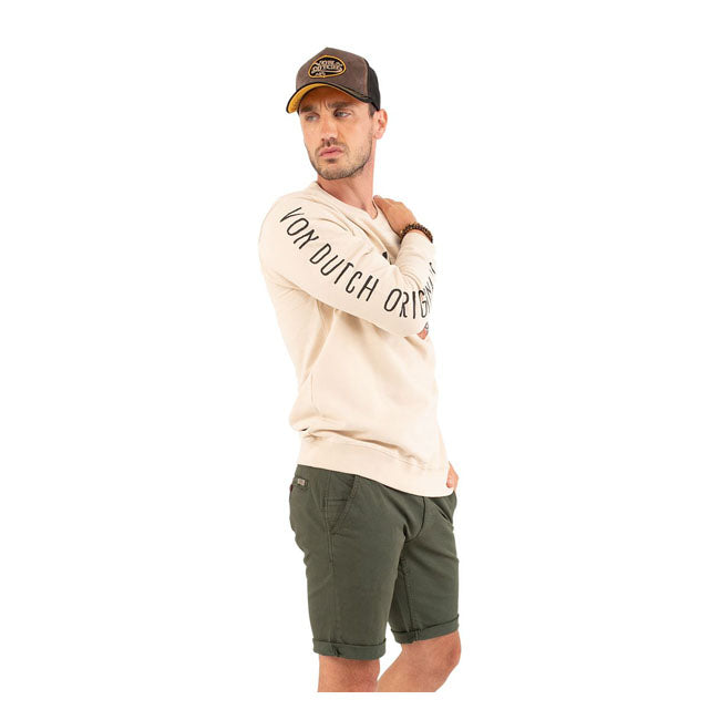 Von Dutch Bang Sweatshirt Creme