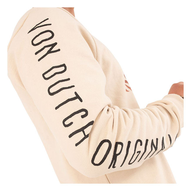 Von Dutch Bang Sweatshirt Creme