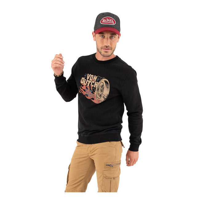 Von Dutch Bang Sweatshirt Black