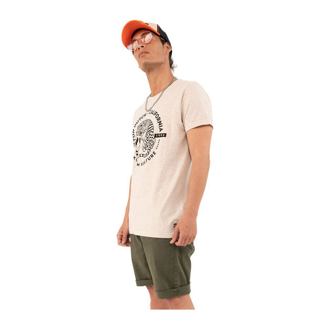 Von Dutch Tiger T-Shirt Creme