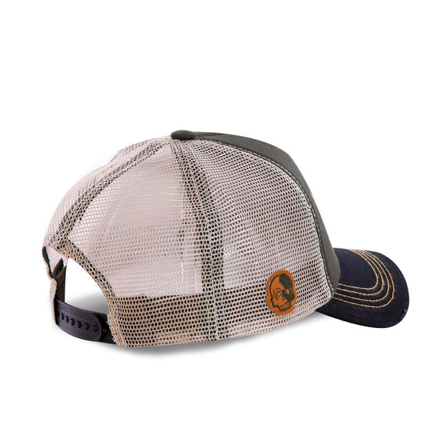 Von Dutch Crew Cap Black / Orange