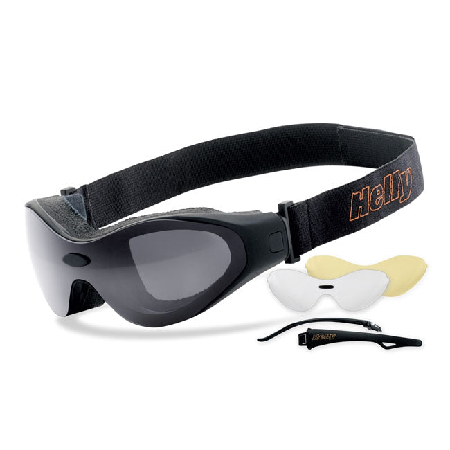 Helly Biker Shades Bandit Smoke & Yellow