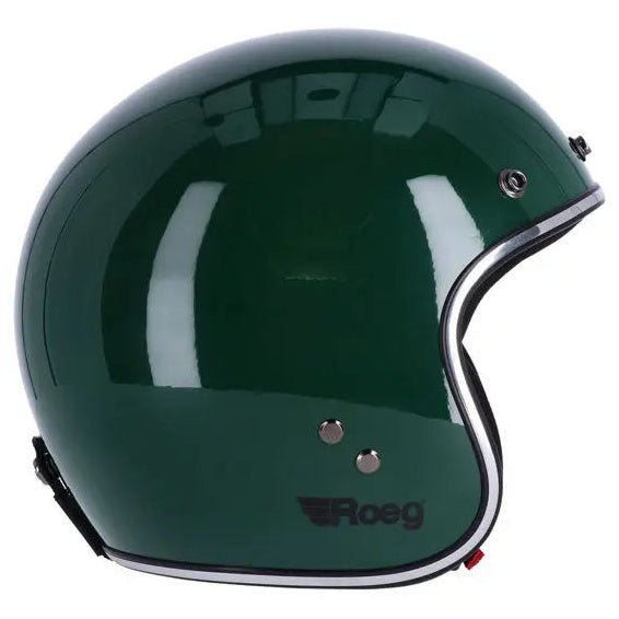 Roeg Jett Racing Green – left side view