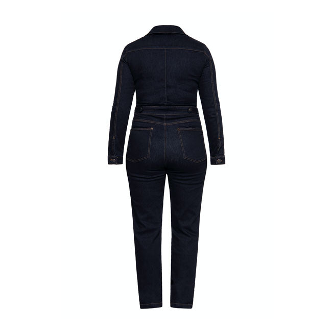 King Kerosin Queen Kerosin Workwear Overall Dark Blue Wash