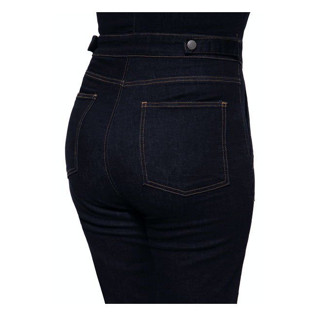 King Kerosin Queen Kerosin Workwear Overall Dark Blue Wash